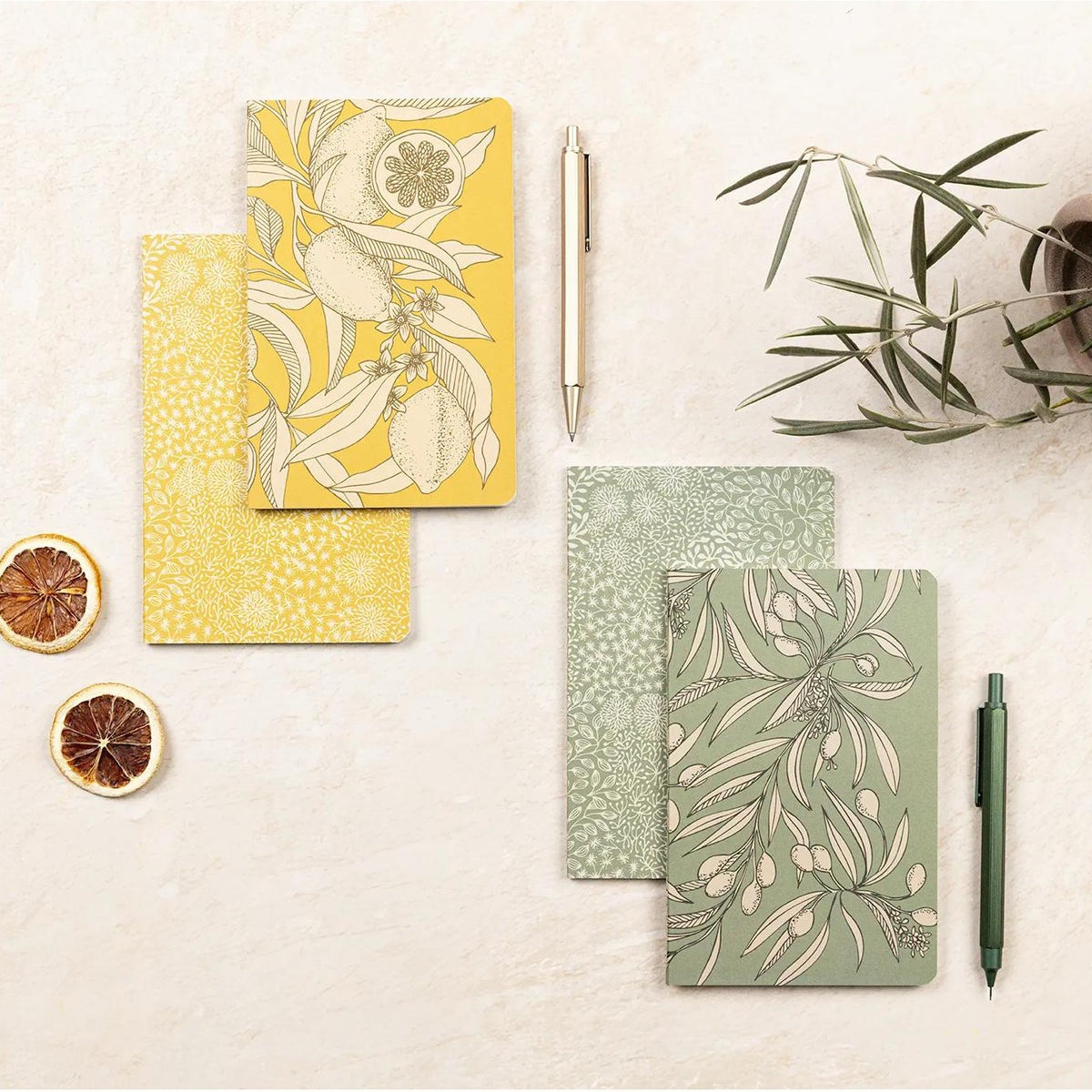 Clairefontaine Garden of Senses Stitched Notebook 11 x 17 Lined (4 Cover Designs)