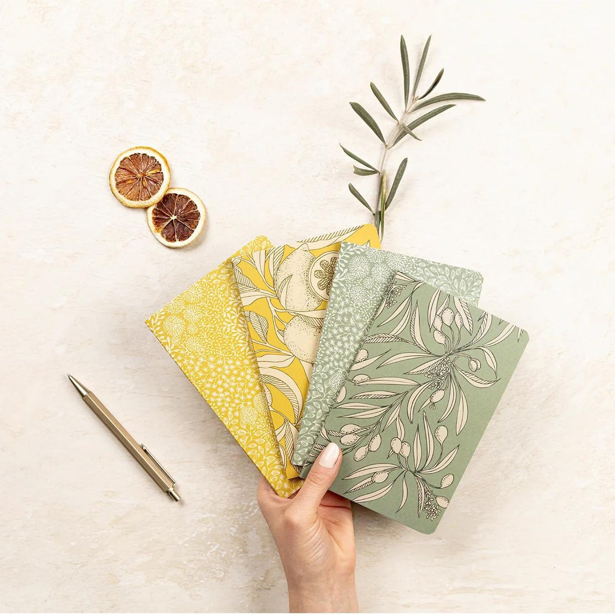 Clairefontaine Garden of Senses Stitched Notebook 11 x 17 Lined (4 Cover Designs)