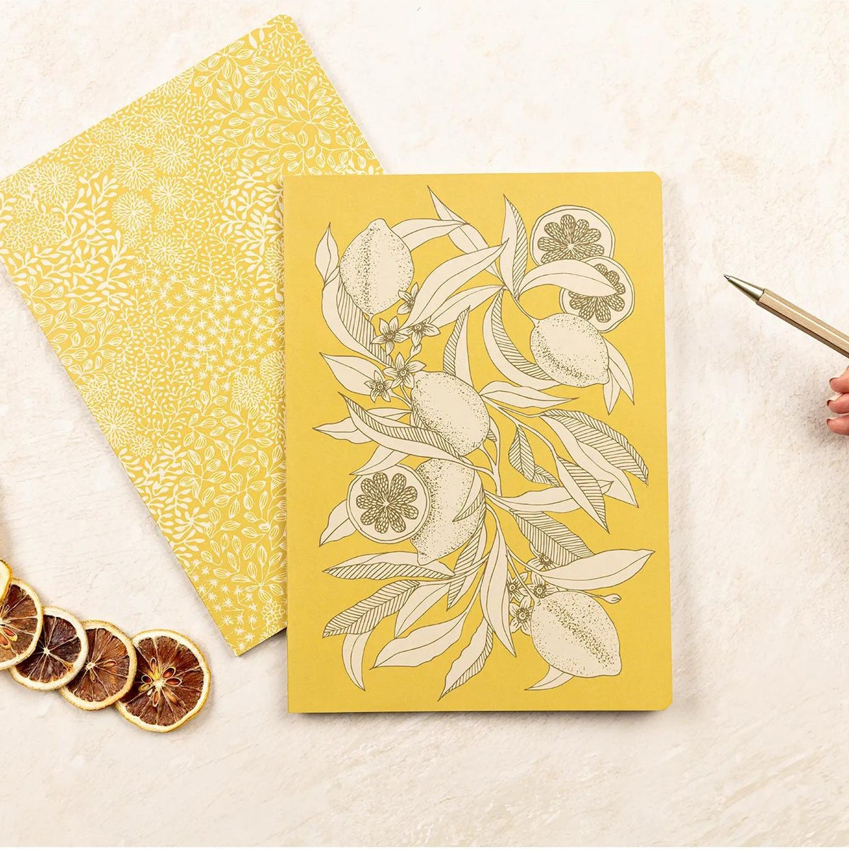 Clairefontaine Garden of Senses Stitched Notebook A4 Lined (2 Cover Designs)