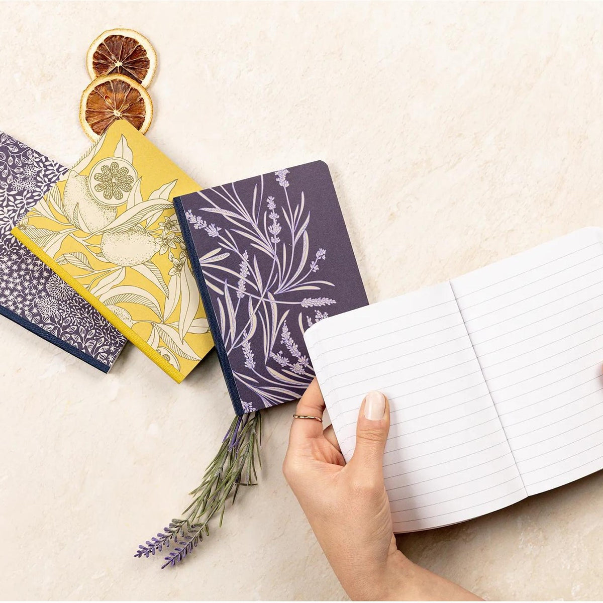 Clairefontaine Garden of Senses Softcover Notebook A6 Lined (4 Cover Designs)