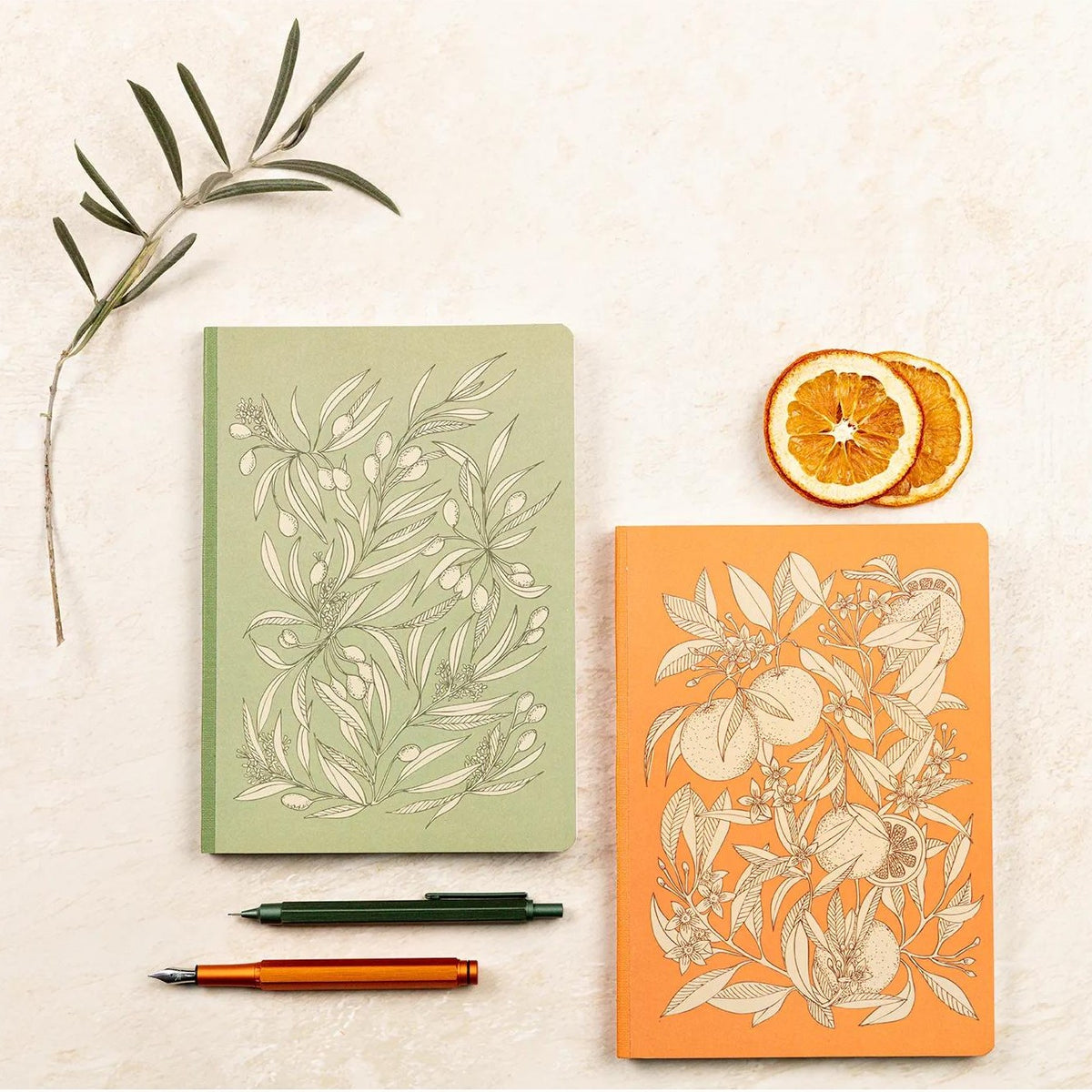 Clairefontaine Garden of Senses Softcover Notebook A5 Lined (2 Cover Designs)