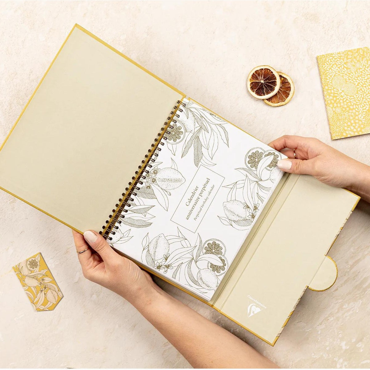 Clairefontaine Garden of Senses Birthday Calendar