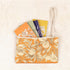 Clairefontaine Garden of Senses Flat Cotton Pouch Oranges