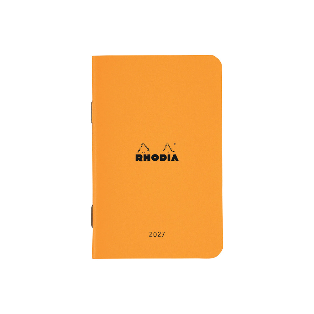 Rhodia 2027 Monthly Planner 7.5 x 12 cm Orange