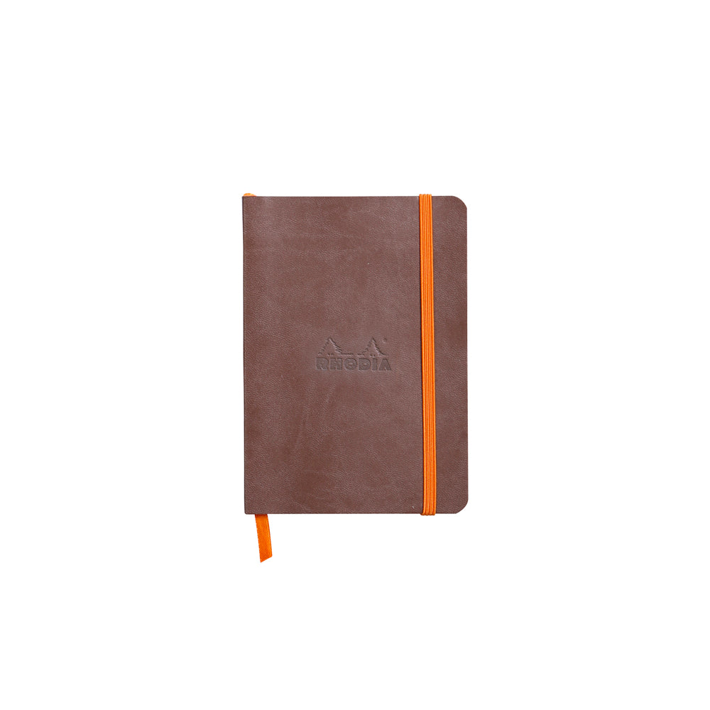 Rhodiarama Classic Softcover Notebook A6 Lined Chocolate
