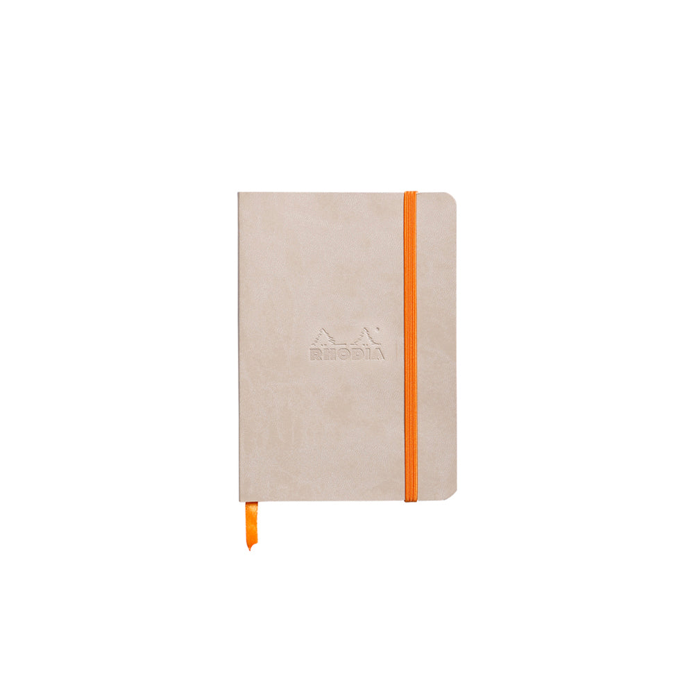 Rhodiarama Classic Softcover Notebook A6 Lined Beige