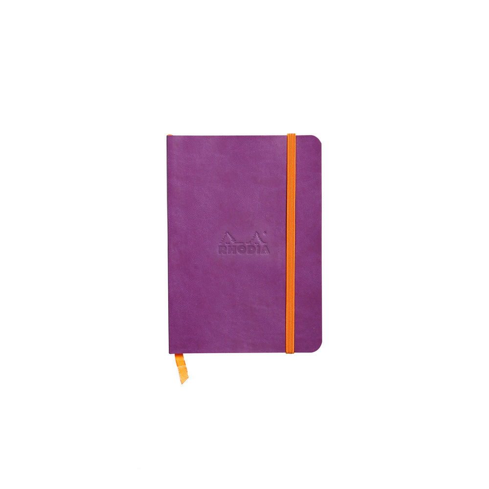 Rhodiarama Classic Softcover Notebook A6 Lined Purple