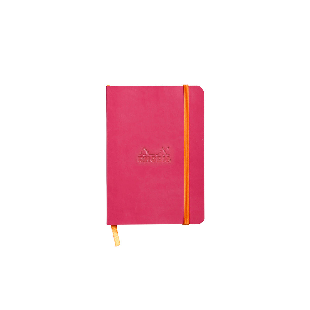 Rhodiarama Classic Softcover Notebook A6 Lined Raspberry
