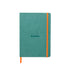 Rhodiarama Classic Softcover Notebook A5 Lined Aqua
