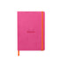 Rhodiarama Classic Softcover Notebook A5 Lined Fuchsia
