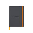 Rhodiarama Classic Softcover Notebook A5 Lined Titanium