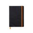 Rhodiarama Classic Softcover Notebook A5 Lined Black