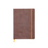 Rhodiarama Classic Softcover Notebook A5 Lined Chocolate Brown