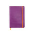 Rhodiarama Classic Softcover Notebook A5 Lined Violet Purple