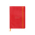 Rhodiarama Classic Softcover Notebook A5 Lined Poppy Red