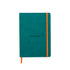 Rhodiarama Classic Softcover Notebook A5 Dot Grid Peacock