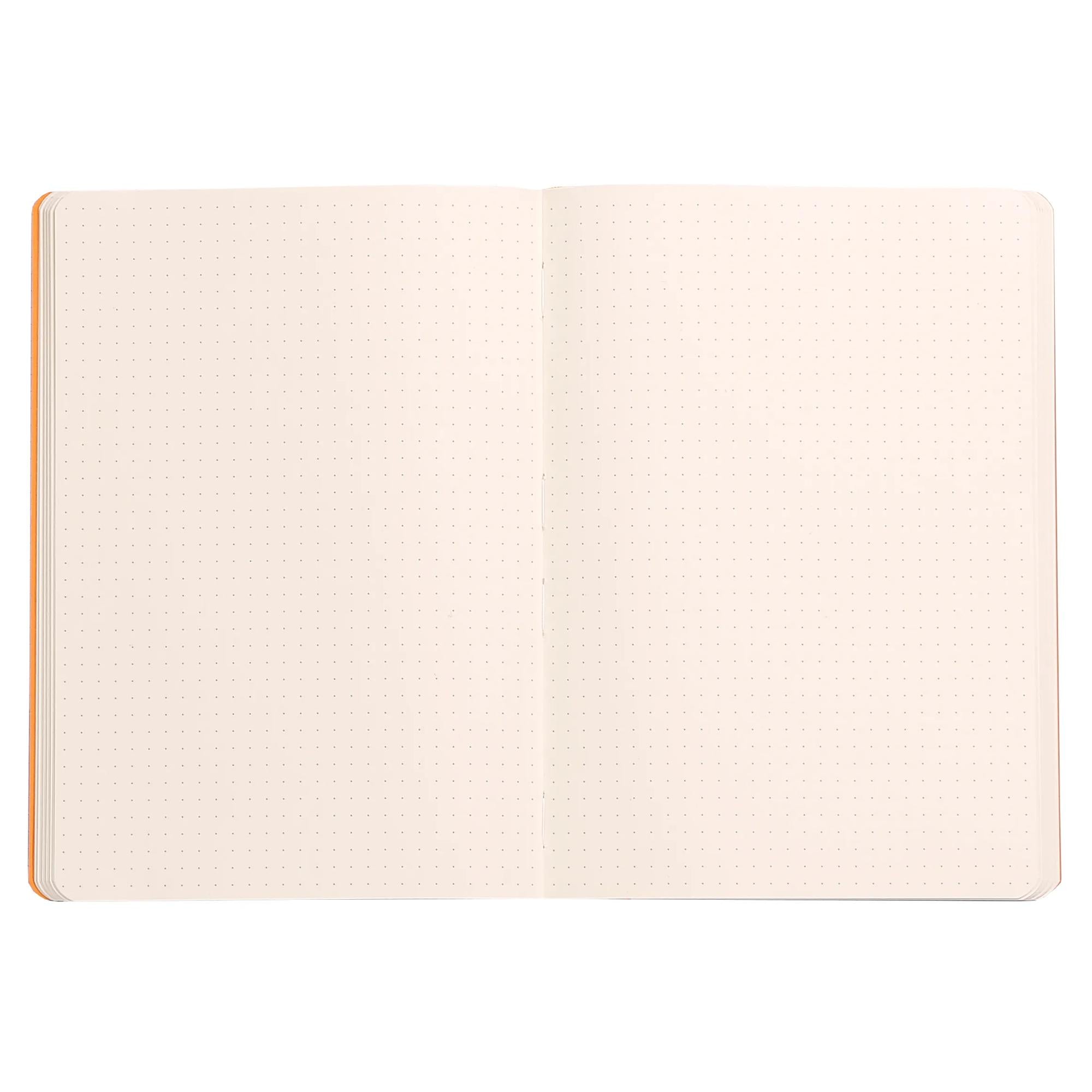 Rhodiarama Softcover Notebook A5 Dot Grid Poppy Red