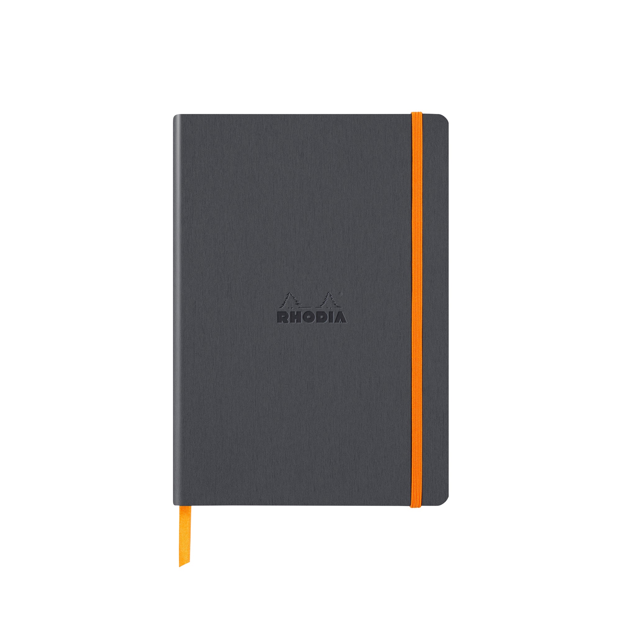 Rhodiarama Classic Softcover Notebook A5 Dot Grid Titanium