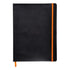 Rhodiarama Classic Softcover Notebook B5 Dot Grid Black