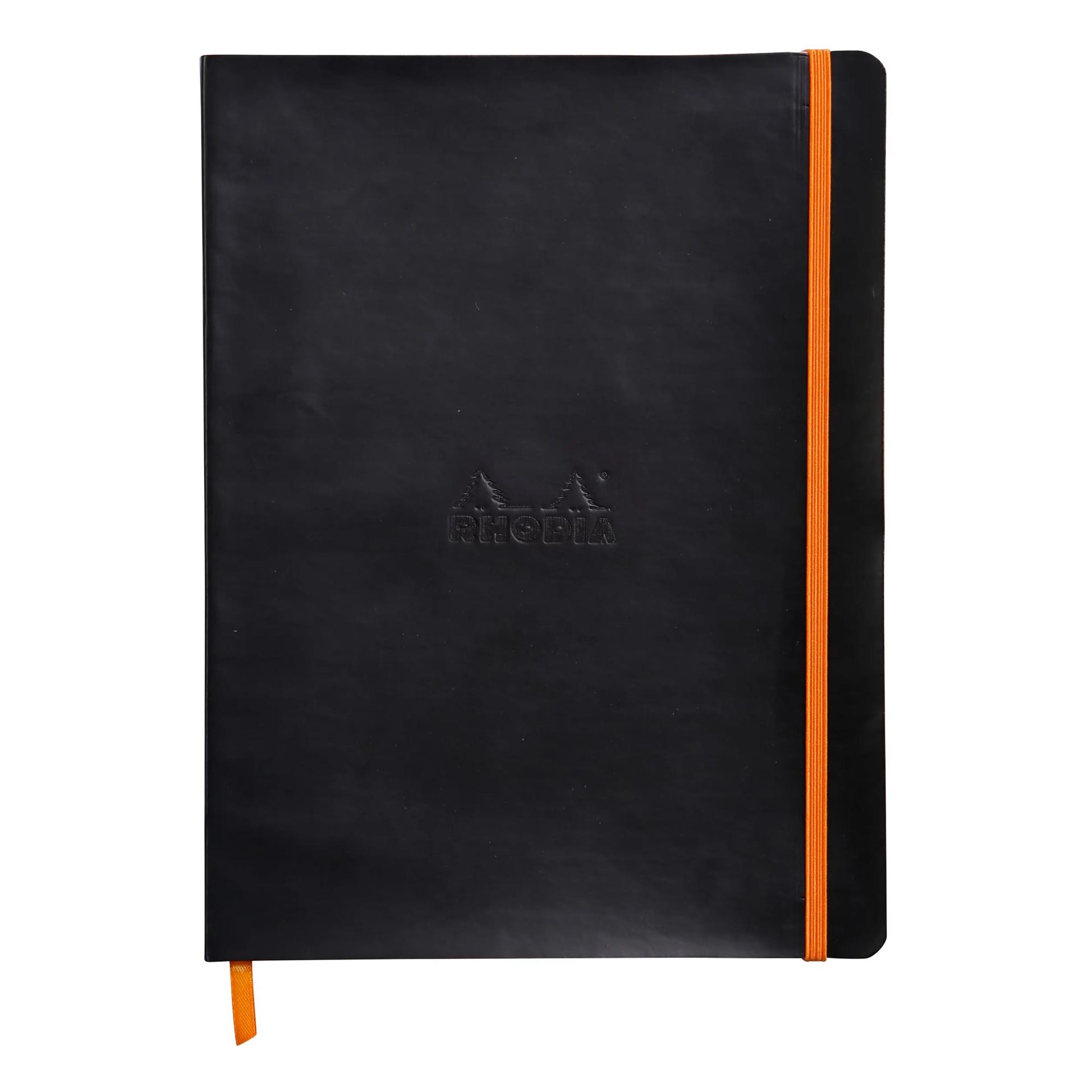 Rhodiarama Classic Softcover Notebook B5 Dot Grid Black