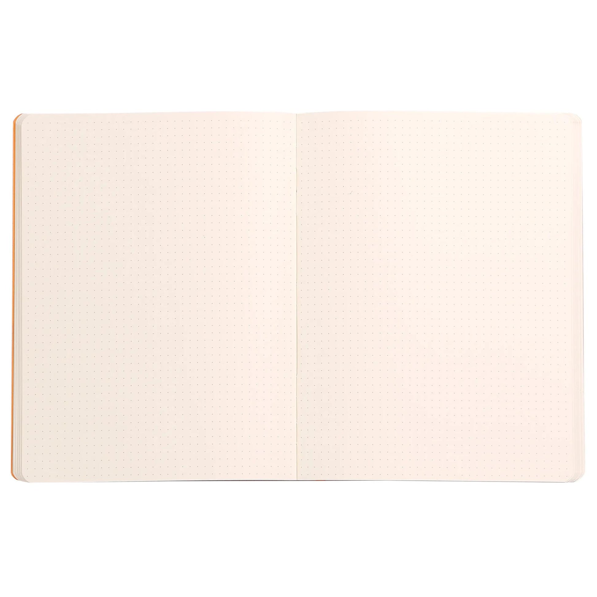Rhodiarama Classic Softcover Notebook B5 Dot Grid Black