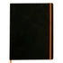 Rhodiarama Classic Softcover Notebook A4+ Lined Black