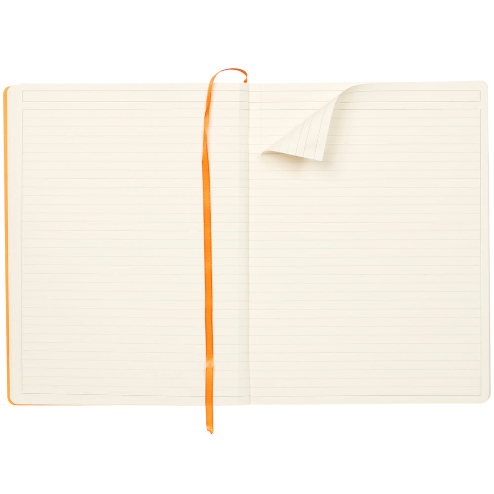 Rhodiarama Classic Softcover Notebook A4+ Lined Black