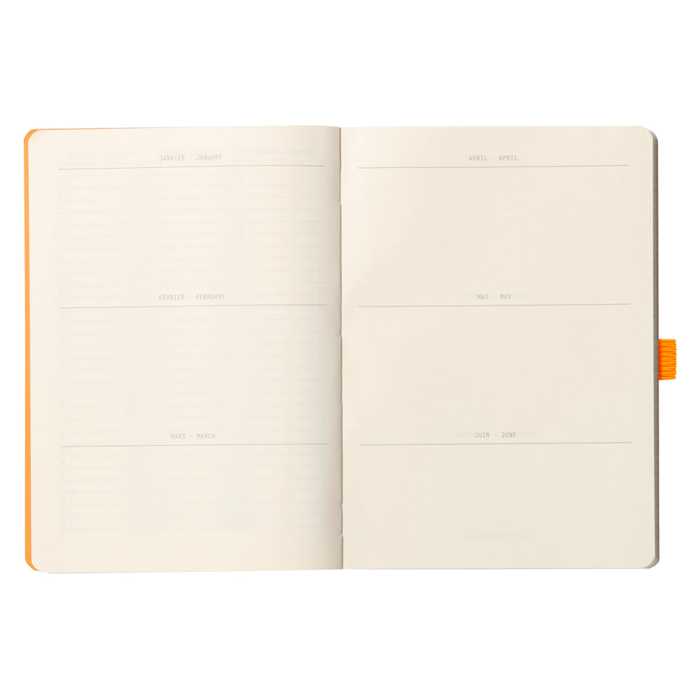 Rhodiarama Goalbook Softcover Bullet Journal A5 Dot Grid Black