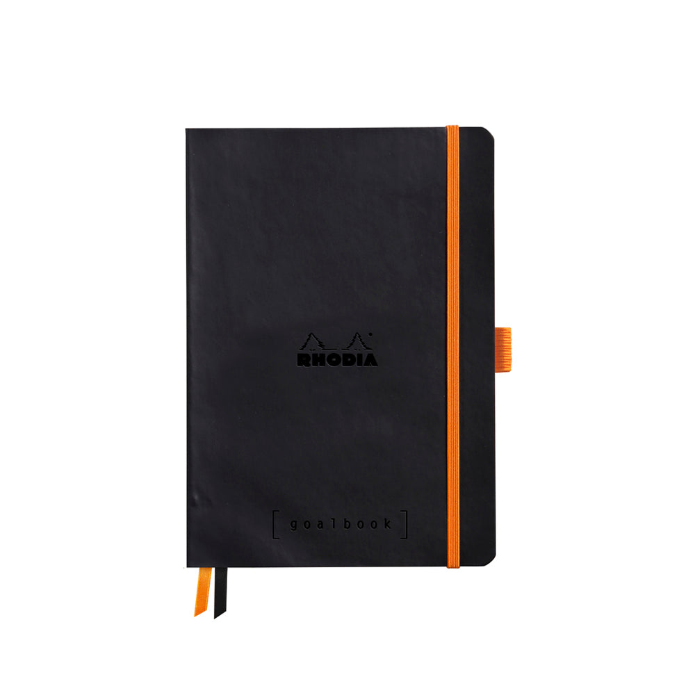 Rhodiarama Goalbook Softcover Bullet Journal A5 Grid Black