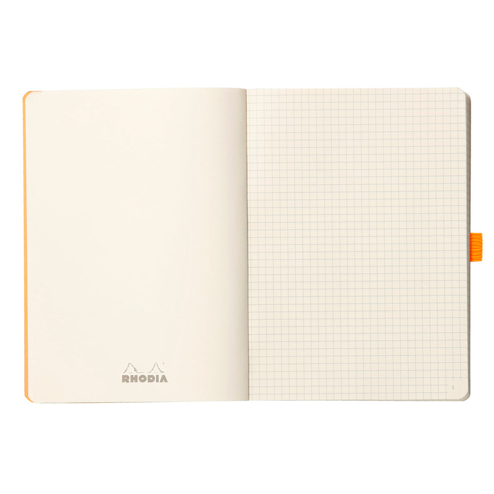 Rhodiarama Goalbook Softcover Bullet Journal A5 Grid Black