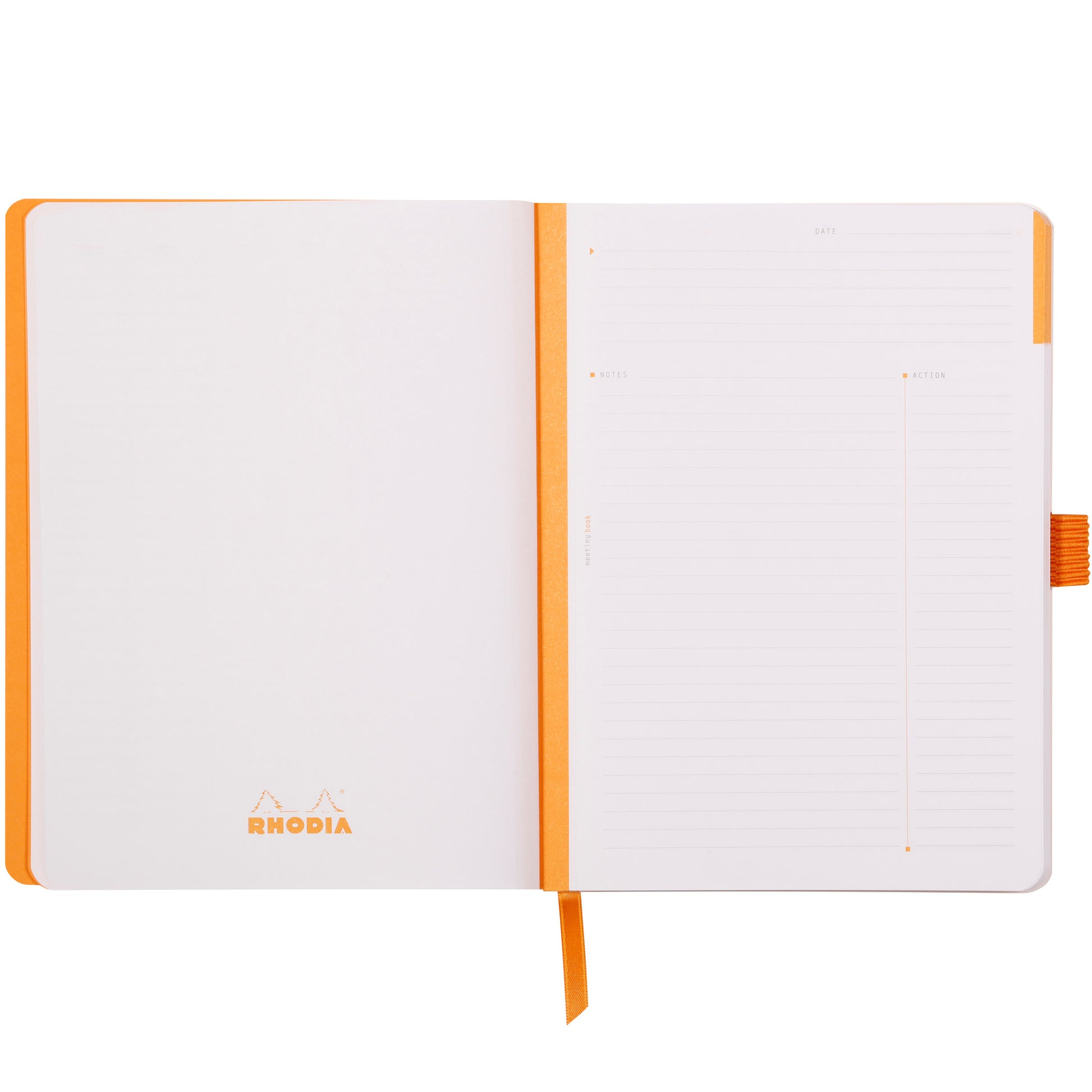 Rhodiarama Meeting Book A5+ Black