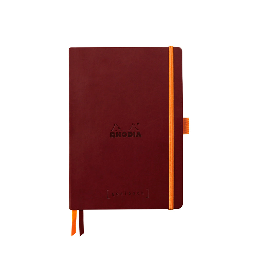 Rhodiarama Goalbook Softcover Bullet Journal A5 Dot Grid Burgundy