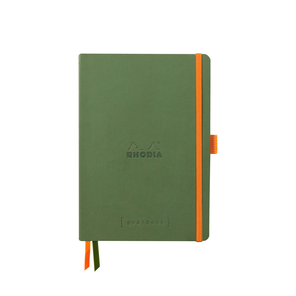 Rhodiarama Goalbook Softcover Bullet Journal A5 Dot Grid Sage
