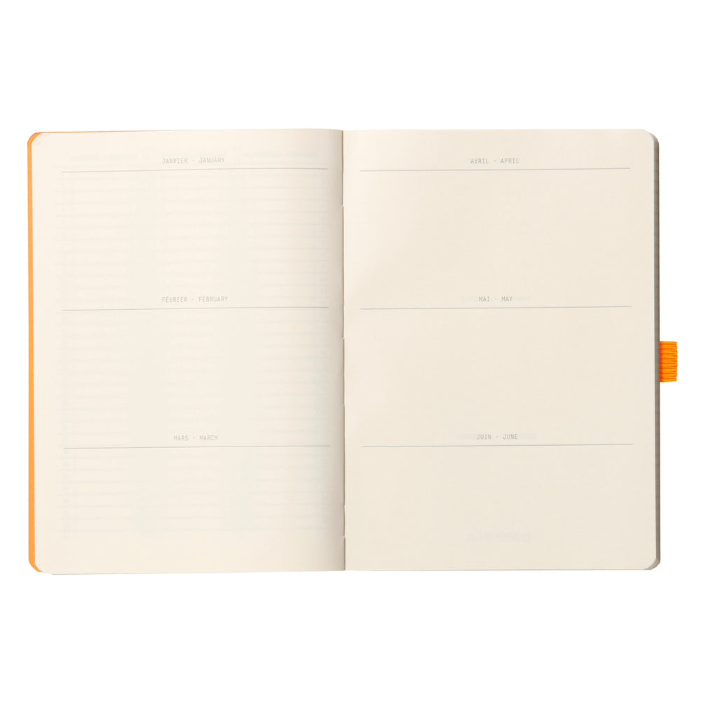 Rhodiarama Goalbook Softcover Bullet Journal A5 Dot Grid Sage
