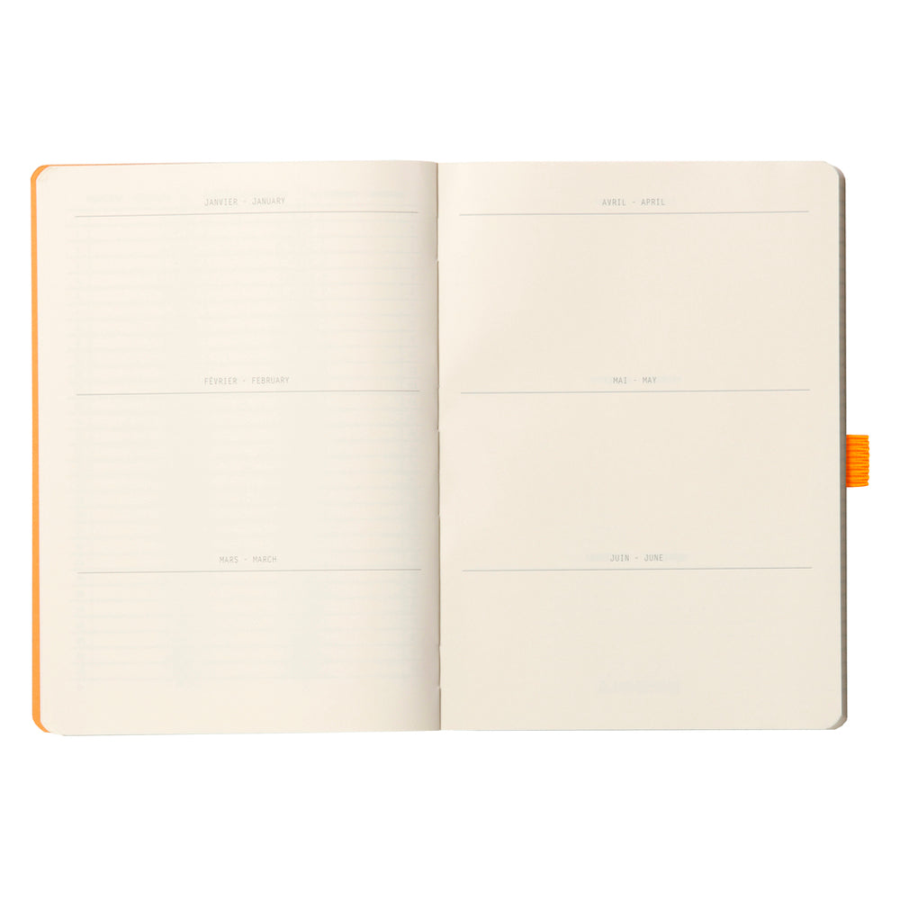 Rhodiarama Goalbook Softcover Bullet Journal A5 Dot Grid Celadon Green