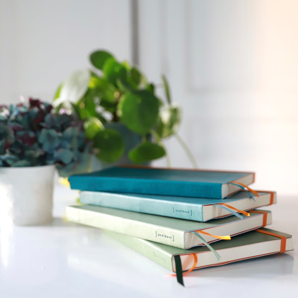 Rhodiarama Goalbook Softcover Bullet Journal A5 Dot Grid Peacock