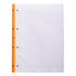 Rhodia Side Stapled Notepad With 4 Holes A4+ Seyes Orange