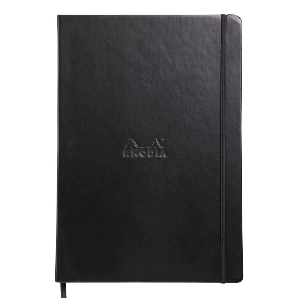 Rhodia Webnotebook A4 Lined Black