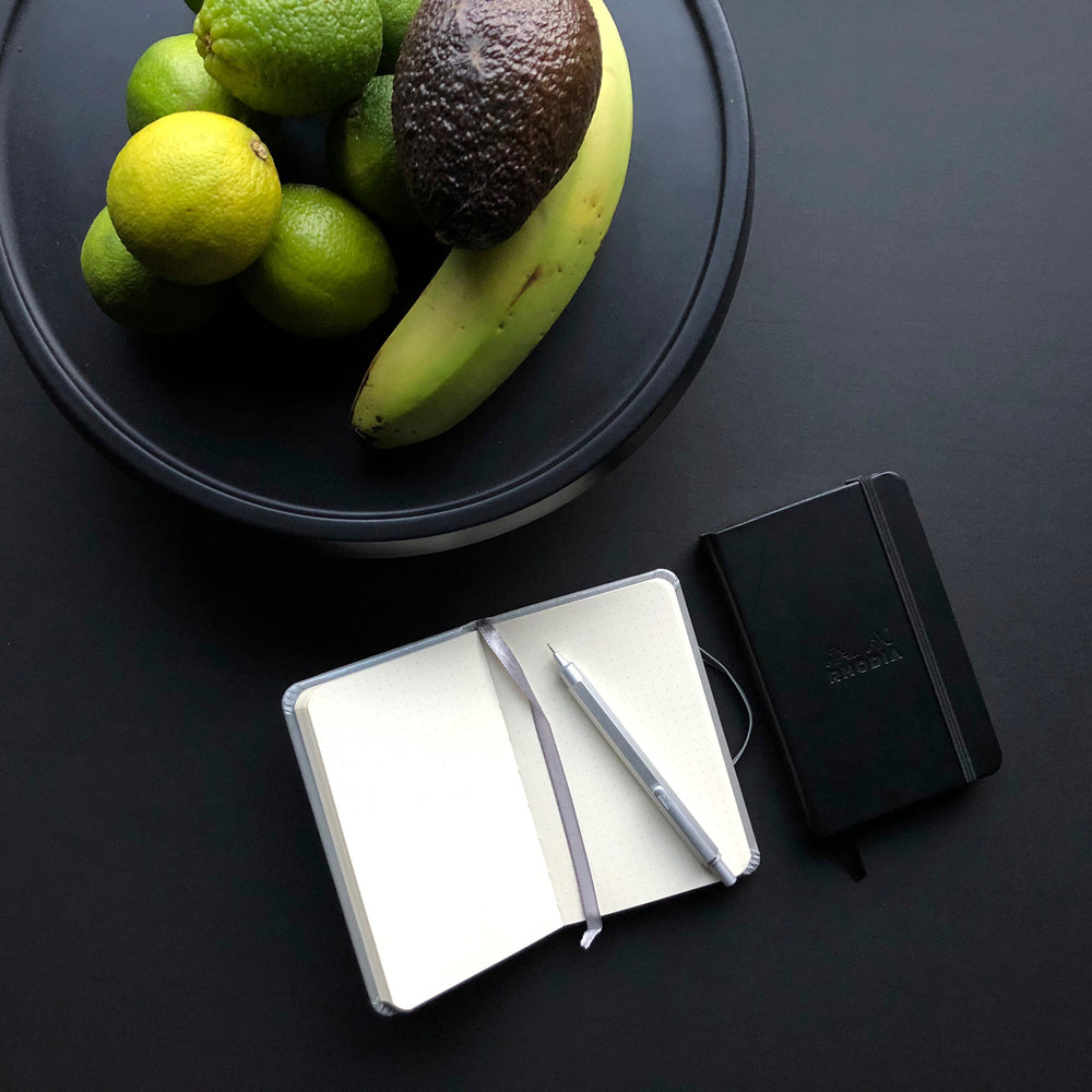 Rhodia Webnotebook Pocket Dot Grid Black