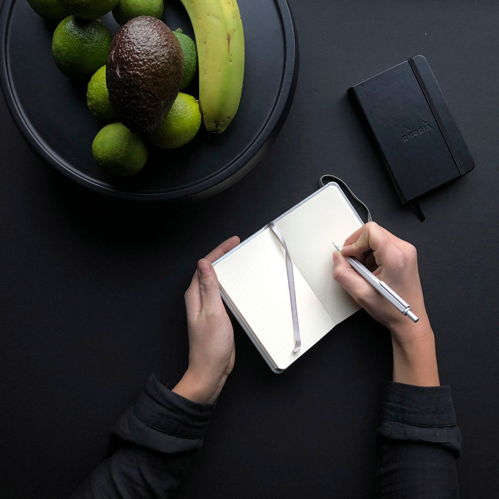 Rhodia Webnotebook Pocket Dot Grid Black