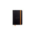 Rhodiarama Classic Hardcover Notebook Pocket Lined Black