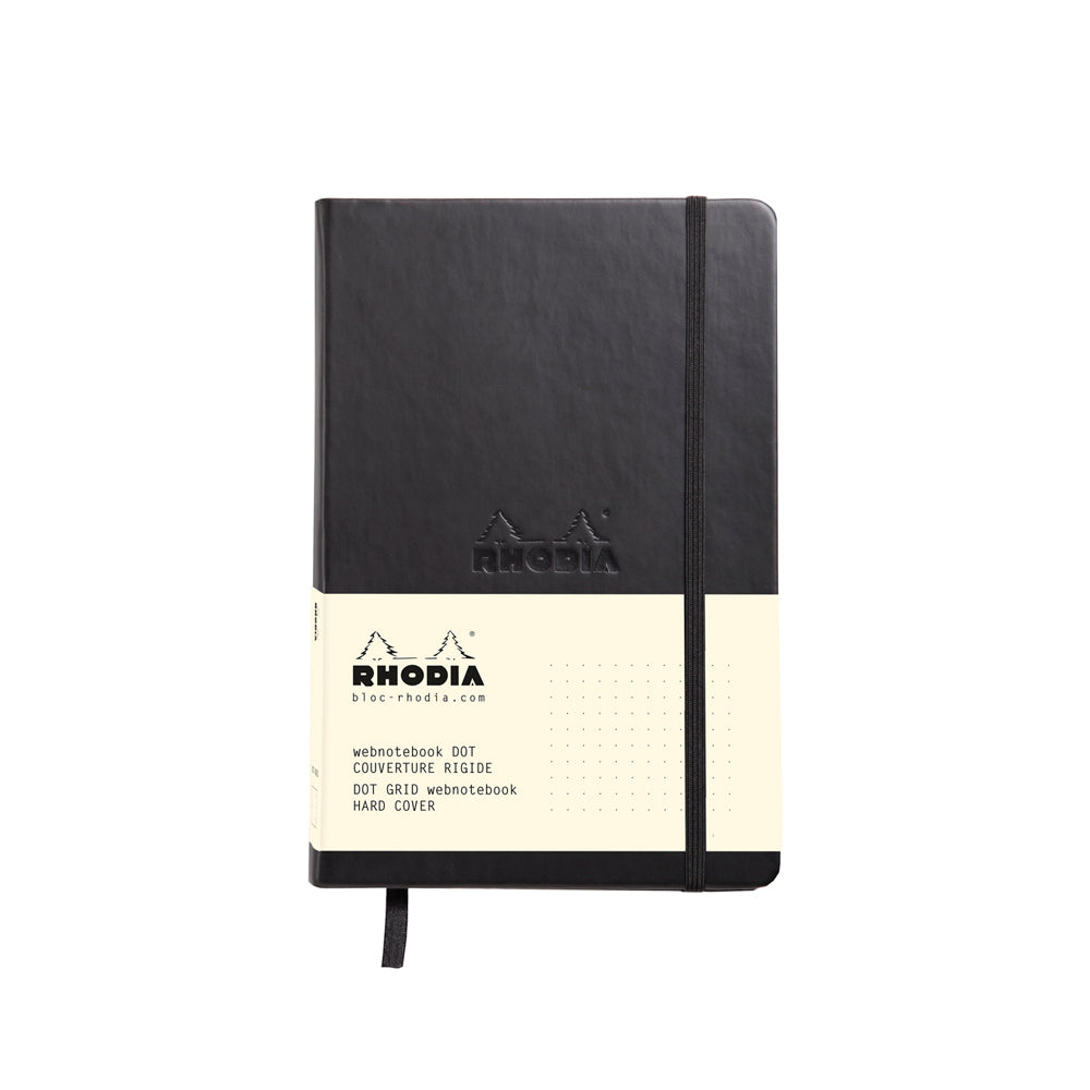 Rhodia Webnotebook A5 Dot Grid Black