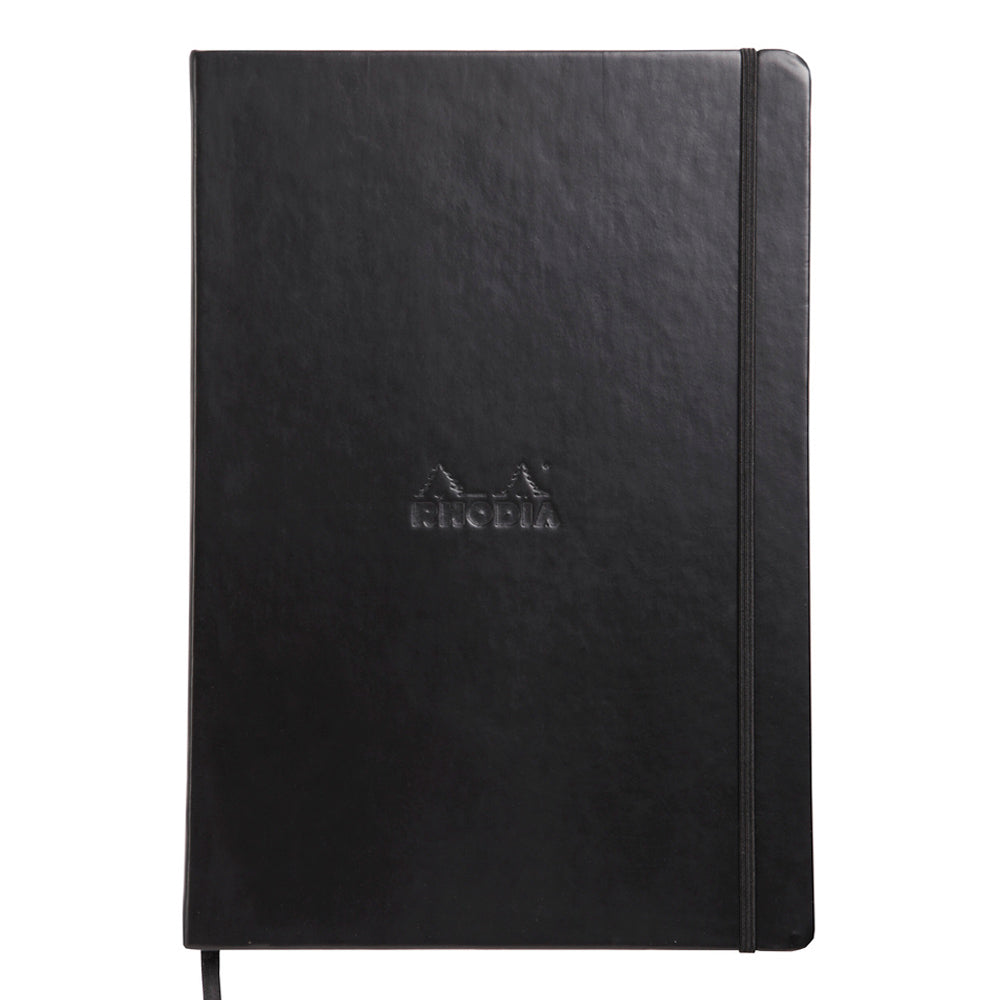 Rhodia Webnotebook A4 Dot Grid Black