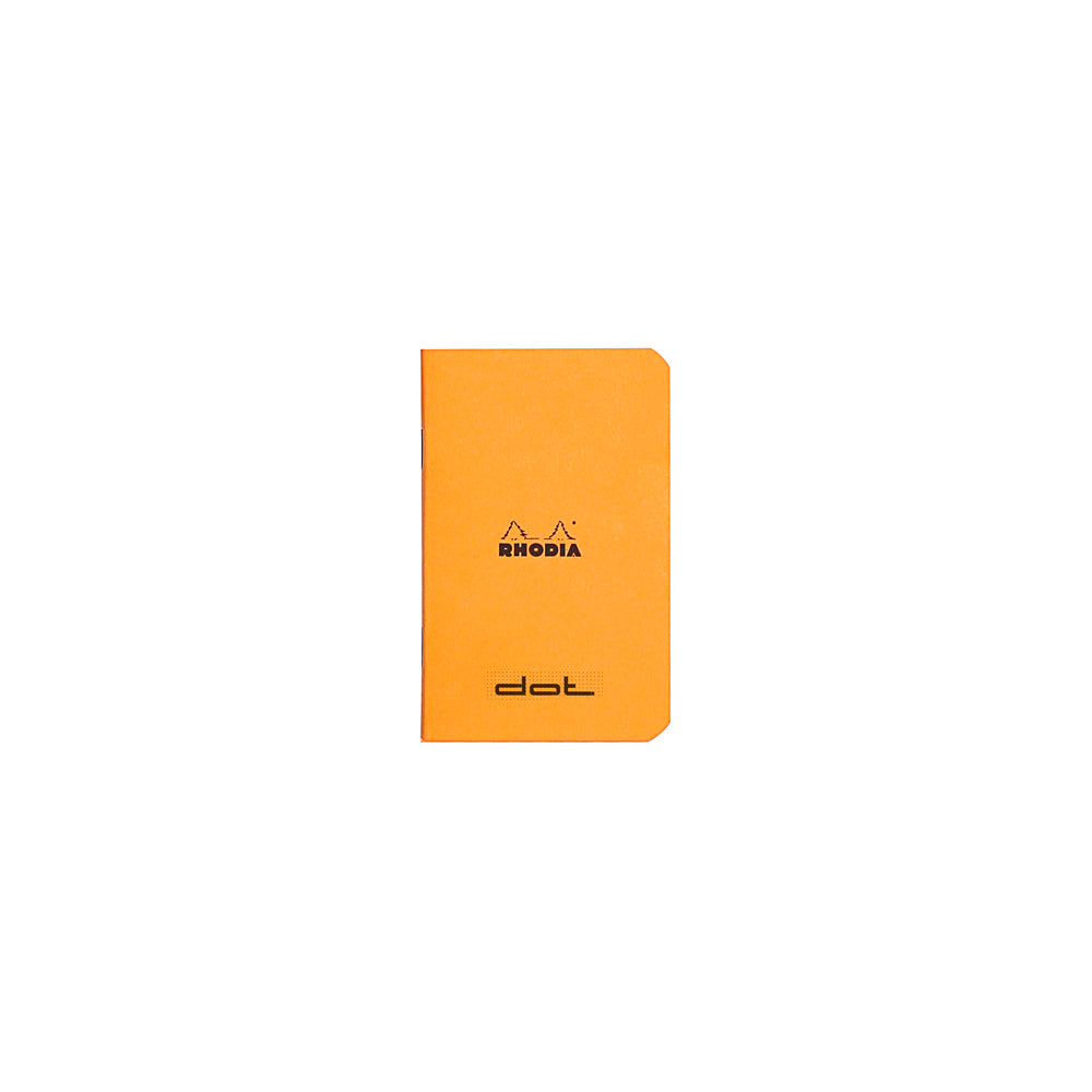 Rhodia Cahier Notebook A7 Dot Grid Orange