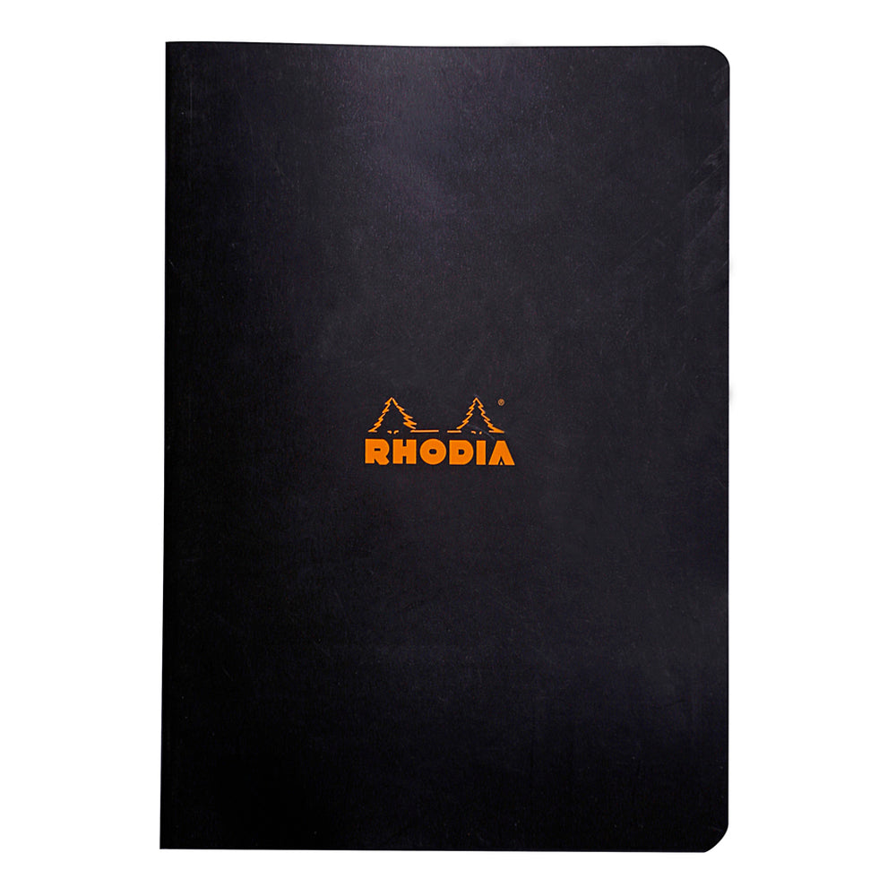Rhodia Cahier Notebook A4 Grid Black