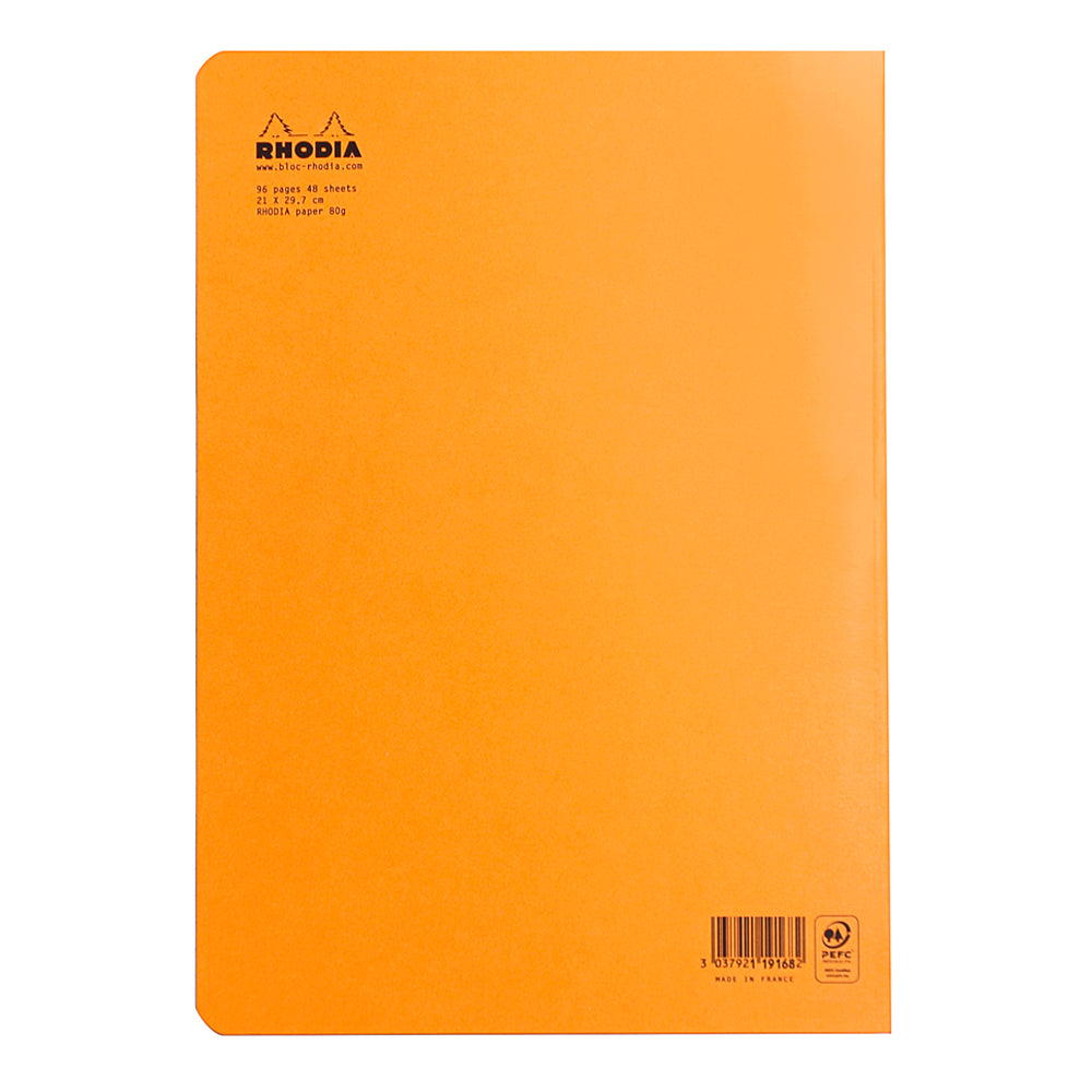 Rhodia Cahier Notebook A4 Lined Orange