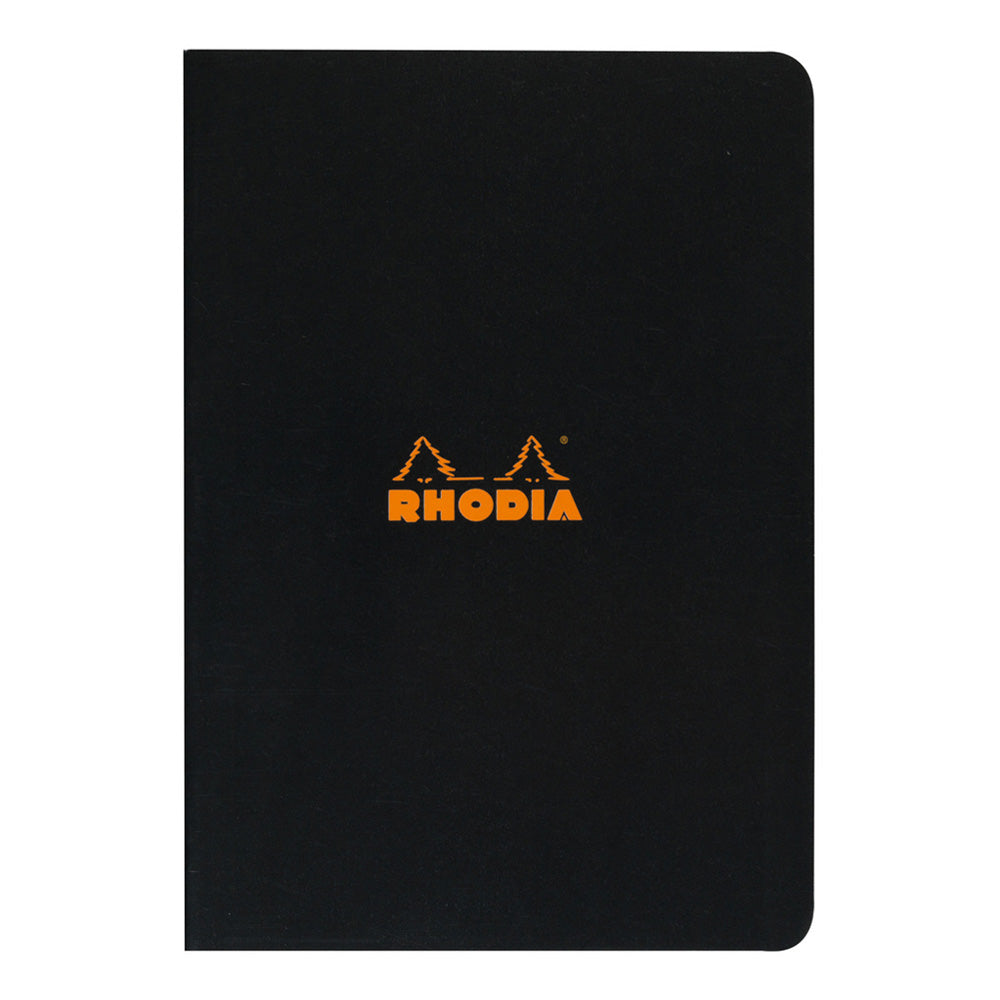 Rhodia Cahier Notebook A4 Lined Black