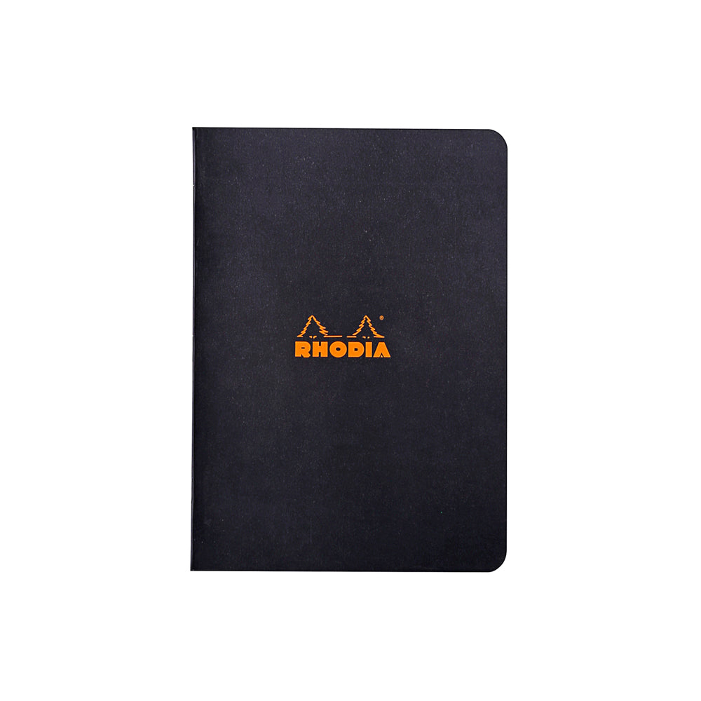 Rhodia Cahier Notebook A5 Grid Black