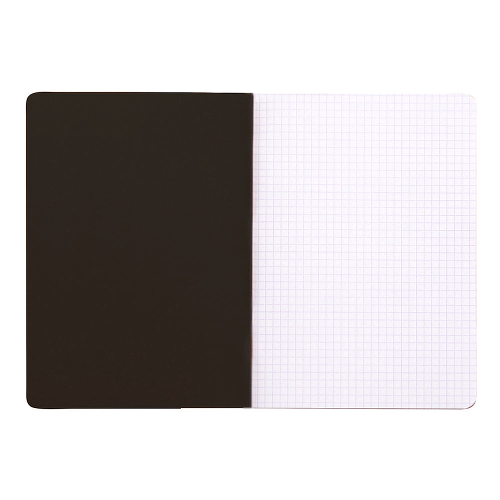 Rhodia Cahier Notebook A5 Grid Black