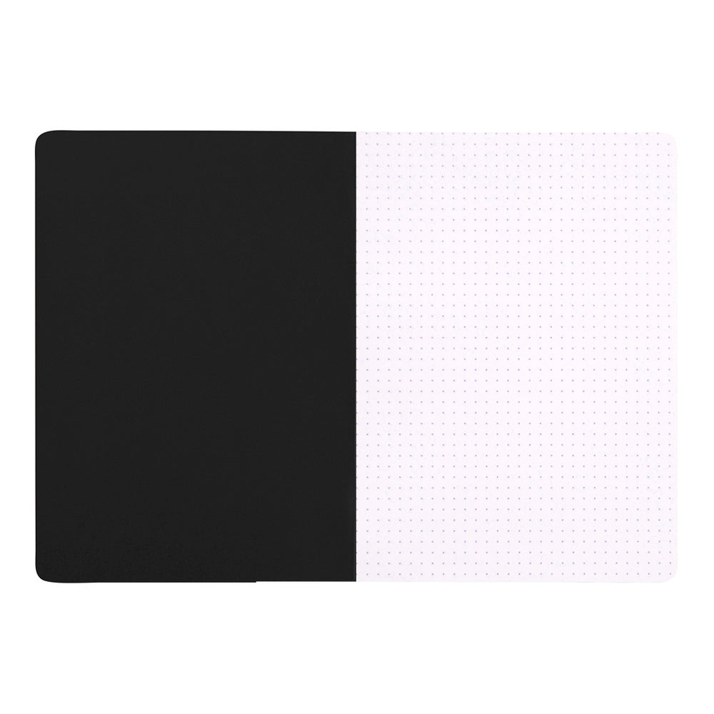 Rhodia Cahier Notebook A5 Dot Grid Black
